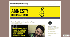 Desktop Screenshot of humanrightsturkey.org