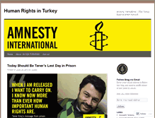 Tablet Screenshot of humanrightsturkey.org